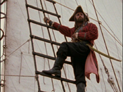 Aarrr....I be posin' fer that thar Cap'n Morgan billboard....