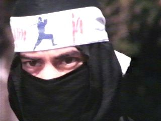 Sometimes ninjas will wear a "NINJA" headband so that people will know who they are