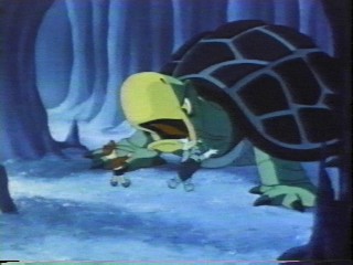 "Now THAT'S a turtle, buddy!"