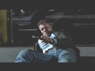 If you have to wake a sleeping actor, *do not* do so when they have a gun in their hand